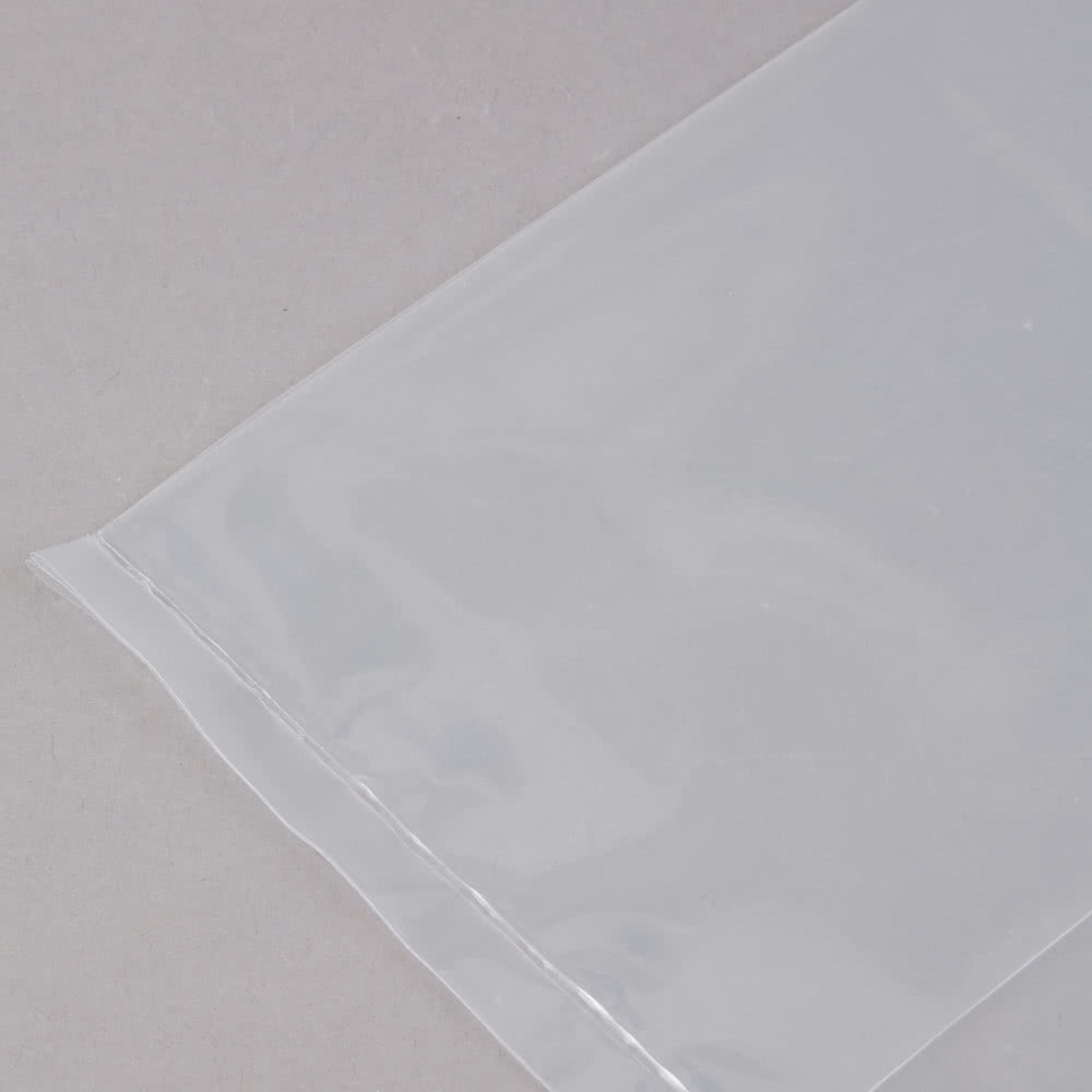 Small LDPE Material Commercial Food Bags Clear Film 10" X 8" X 24" Size