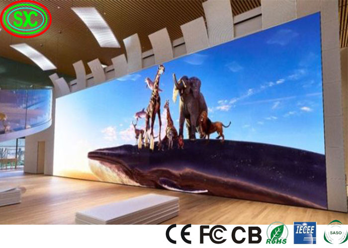HD Full Color P4 Indoor SMD LED Die-Cast Aluminum Screen Steel Case 65420 Dot Matrix