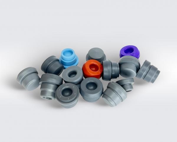 20mm 30mm Medical Rubber Stopper Grey Butyl Rubber Stopper Pharmaceutical