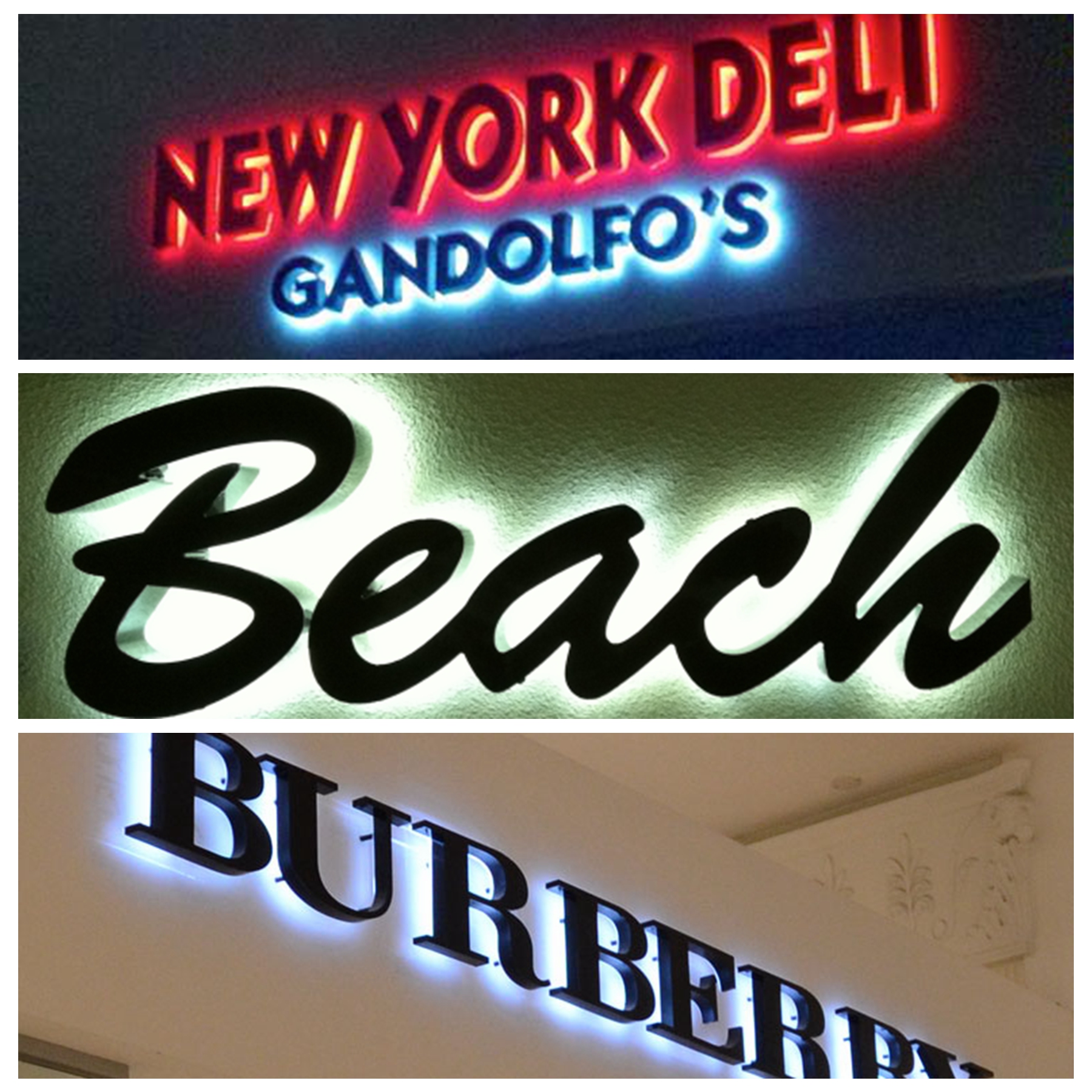Shopfront Channel Letters, Acrylic Letter Signage, LED Signage