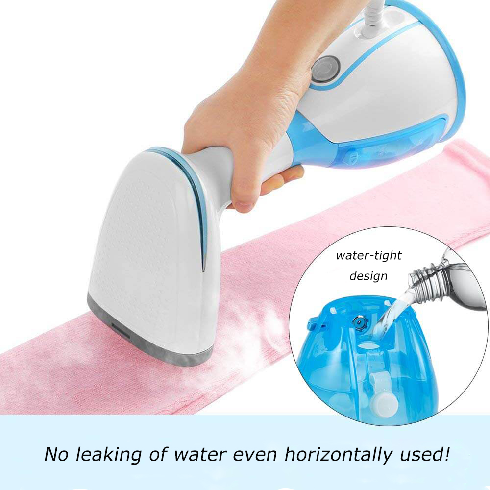 1500W Portable Travel Steamer for Garments Anti Dry Burning Support Compact Size