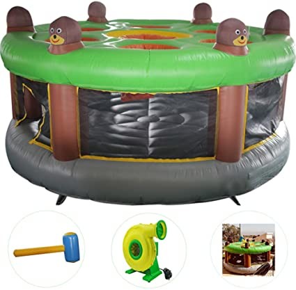 Interactive Inflatable Human Whack-a-Mole Game Customized Interactive Game with Blower Repair Kit