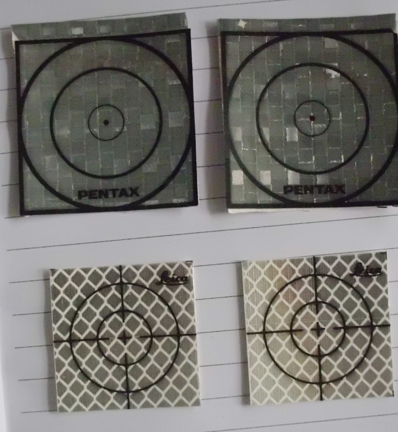 Reflectore Sheet 2*2cm ,4*4cm , 6*6cm Leica type Reflector Sheet