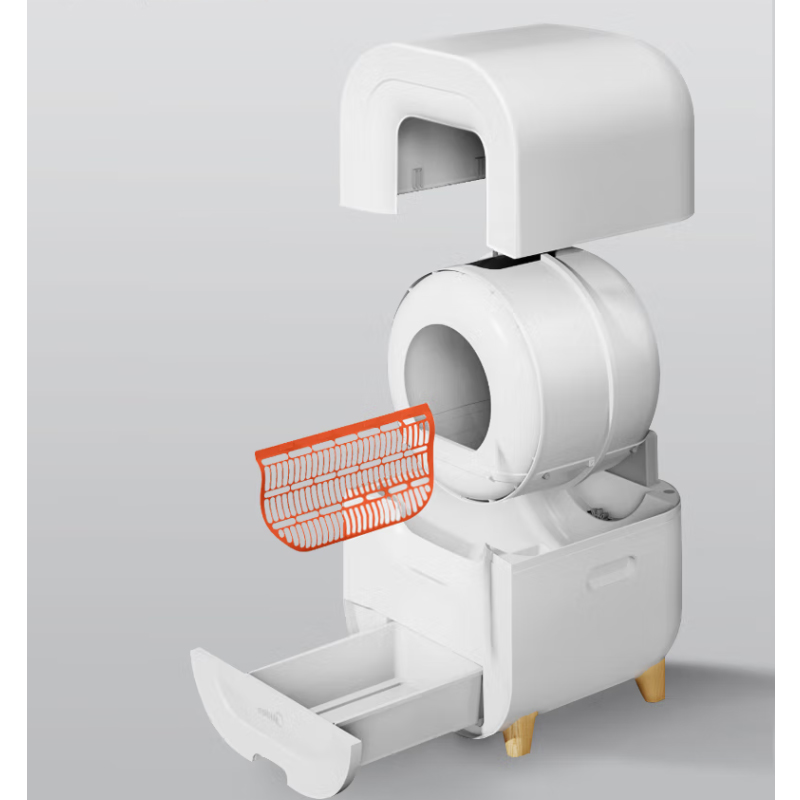Cat Litter Box Large Automatic Self Cleaning Box with APP Control and Customized Color