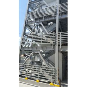 Modern design steel structure car packing