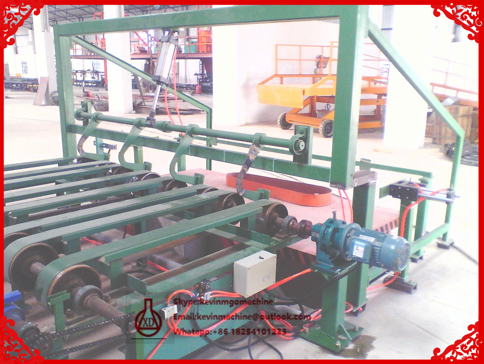 Industrial MgO Board Production Line , Cold Pressure Construction Material Making Machinery