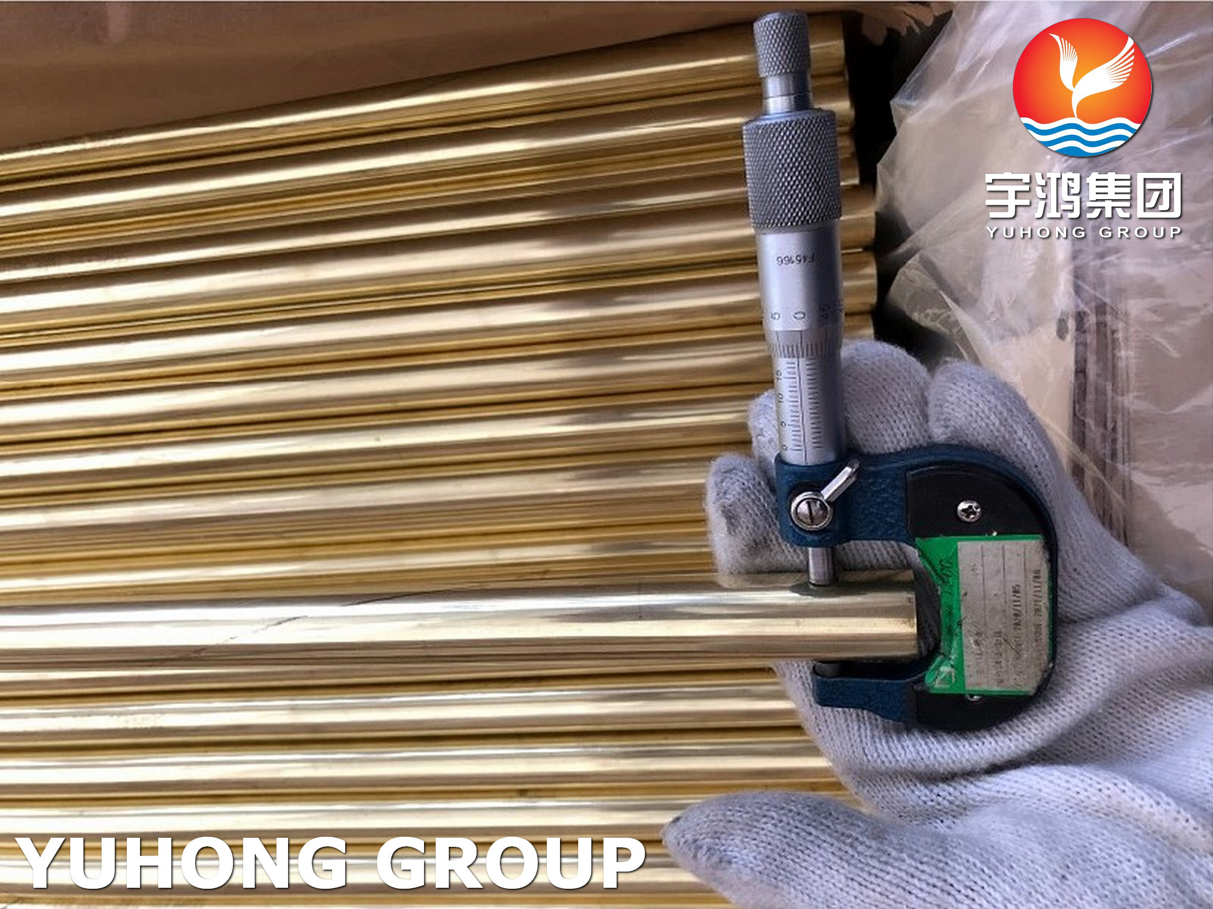 Copper Alloy Seamless Tube Admiralty Brass Tube ASTM B111 C44300 C71500 C68700 Heat Exchanger Application
