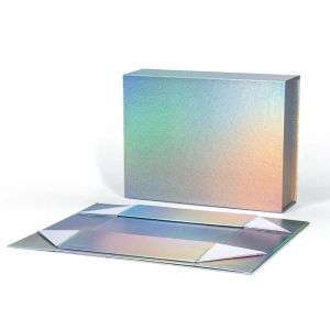 China Rectangle Rigid Cardboard Box , Practical Magnetic Closure Rigid Boxes on sale