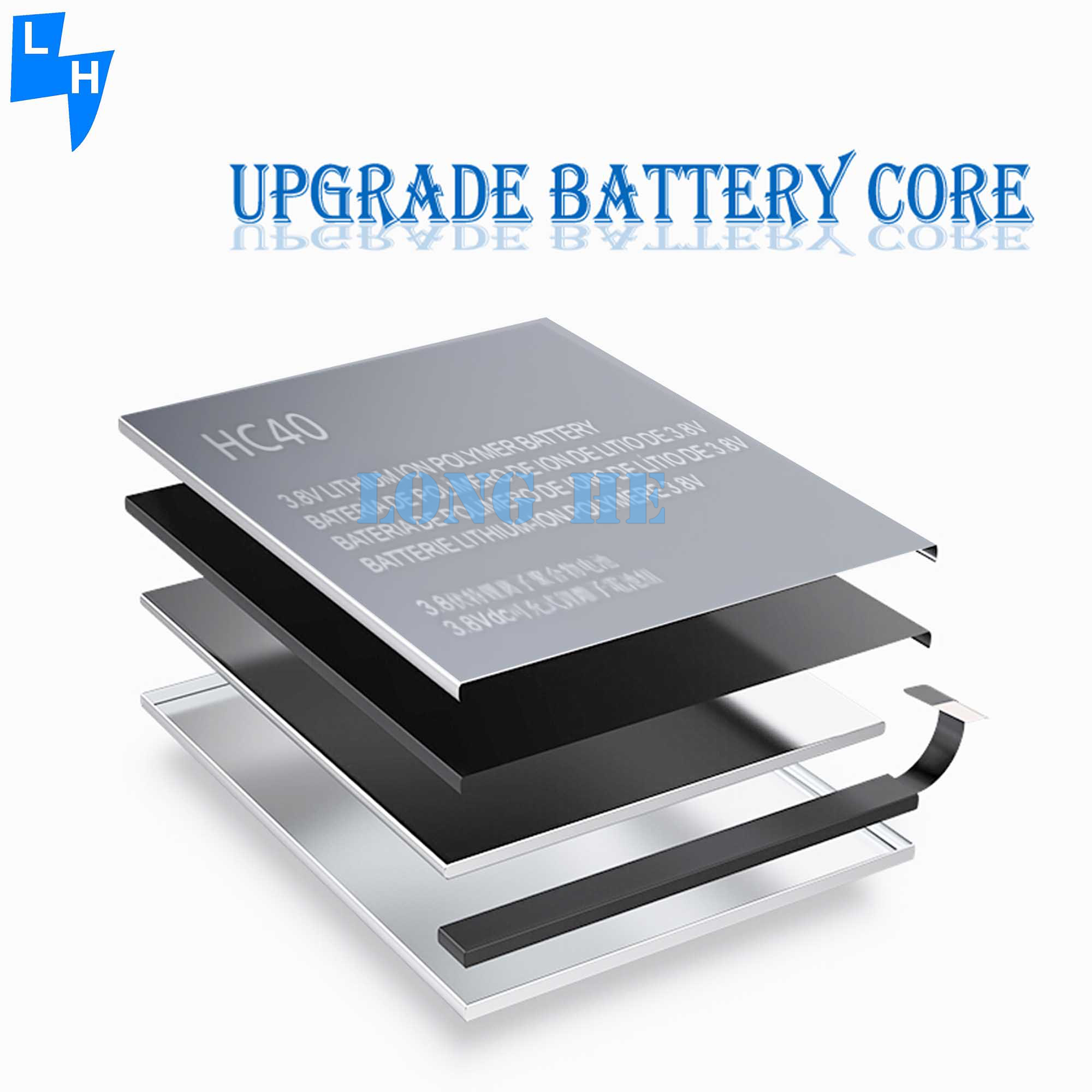 HC40 2350mah Mobile Battery 100% Compatible with Motorola Moto C Long Lasting Power