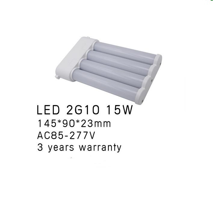 TYPE A+B 2G10 led PL light 18W CRI80 120LM/W 2835smd AC85-277V Three-year warranty