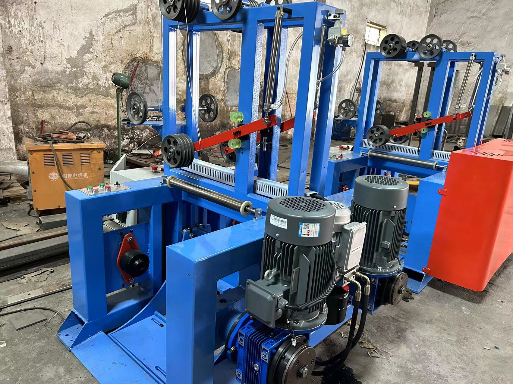 1250 Electric Copper Bunching Machine Cantilever Type Cable Single Twist Bunching Machine