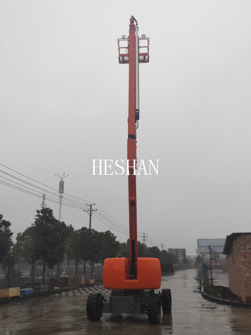 16m Construction Articulated Boom Lift Fruit Cherry Picker CE ISO Certified