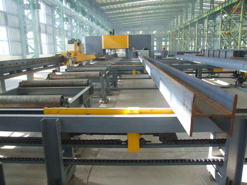 3D High Speed CNC H Beam Drilling Machine H Beam Size 1250x600mm