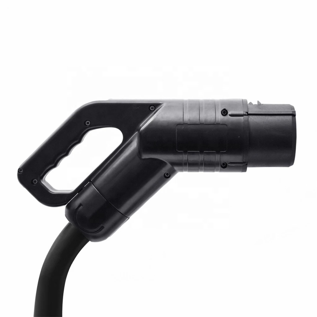 CHAdeMO Connector EV Fast Charger Plug For Japanese Standard DC EV Charging Station 125A 200A 5 Meters Cable