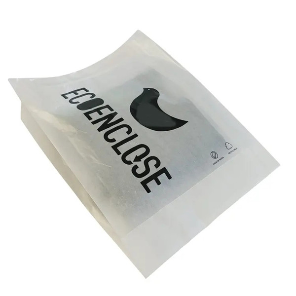 Food Grade Biodegradable Waxed Paper Envelopes Self Adhesive Seal
