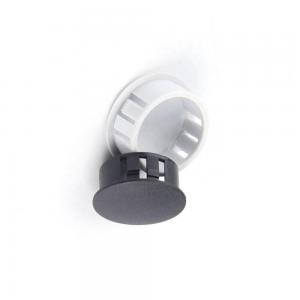 Buy cheap PE Black Plastic Hole Plugs Pressure Caps 30mm SKT30 ROHS Certified product