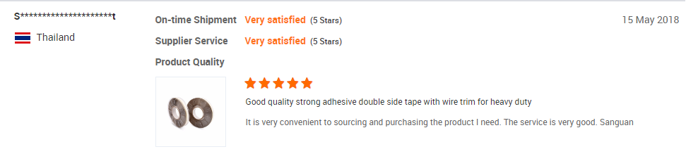 FEEDBACK of 8mm*30m PET Film Wire Trim Edge Cutting Tape