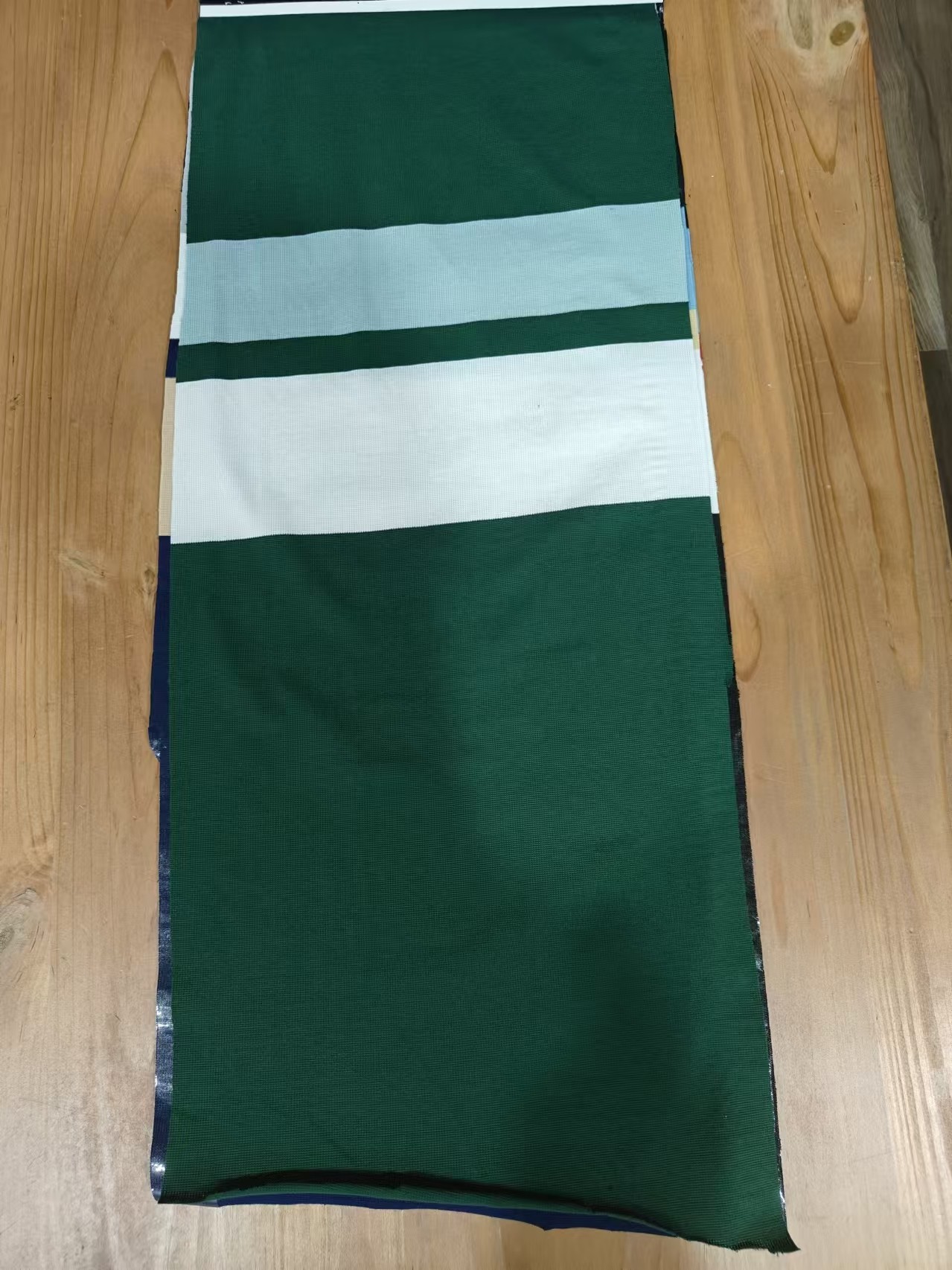 Smooth And Fashionable Comfortable Clear Grain Striped Knit Fabric For Polo Shirt