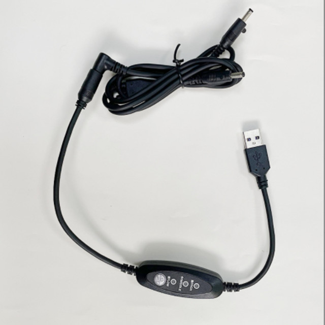 Low Voltage Usb Dc Cable 13cm Straight Angle Usb Power Switch Cable