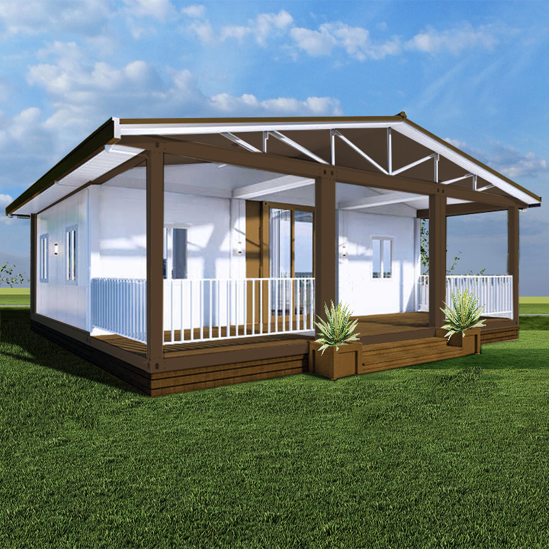 Detachable Prefabricated Tiny House 2024 Modular Luxury Villa for Temporary Living