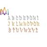 Buy cheap DIY Accessories Copper Alphabet Letter Necklace Charms from wholesalers