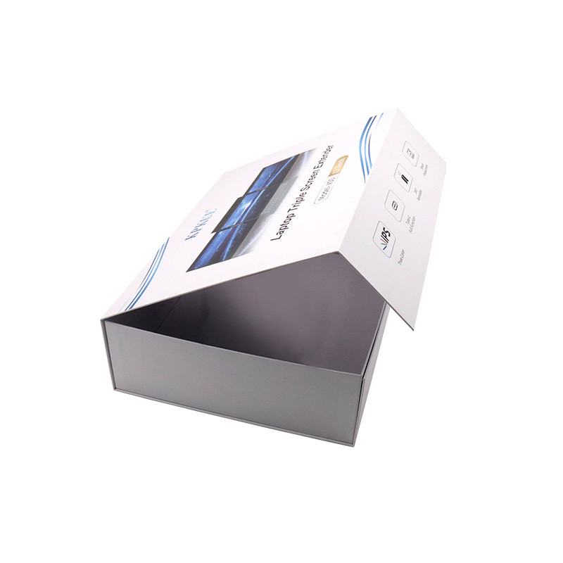 OEM ODM Square Decorative Cardboard Boxes With Magnetic Closure