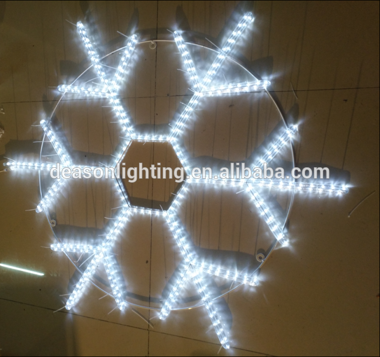 Christmas sales led motif light snowflakes led outdoor christmas lights