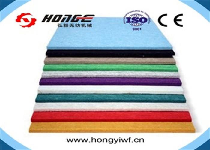 Colorful PET Felt Polyester Fiber Acoustic Panel For Wall And Ceiling