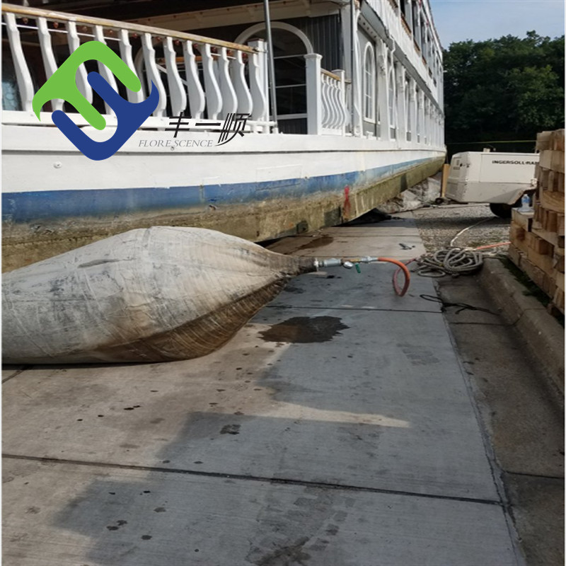 Florescence Ship Inflatable Marine Rubber Airbags for Ship Launching up to 100,000DWT