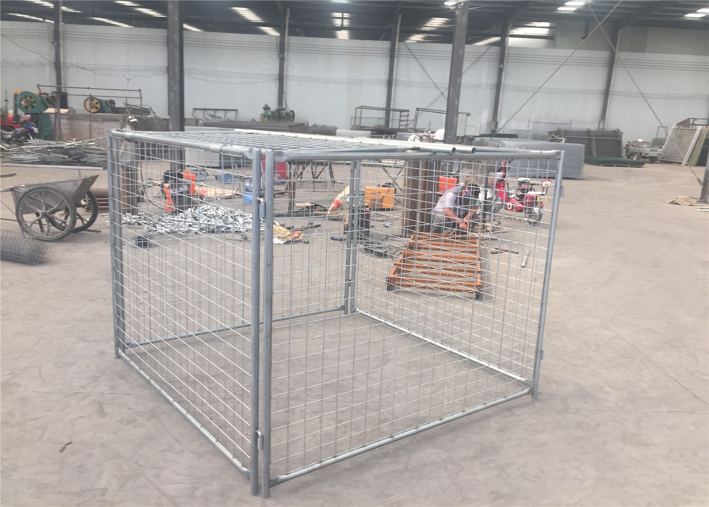 Australian hot sale galvanized steel wire rubbish cage