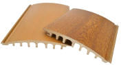 Cover Laminating WPC Weatherboard Cladding Panel for Prefabricated Exterior Wall Facade