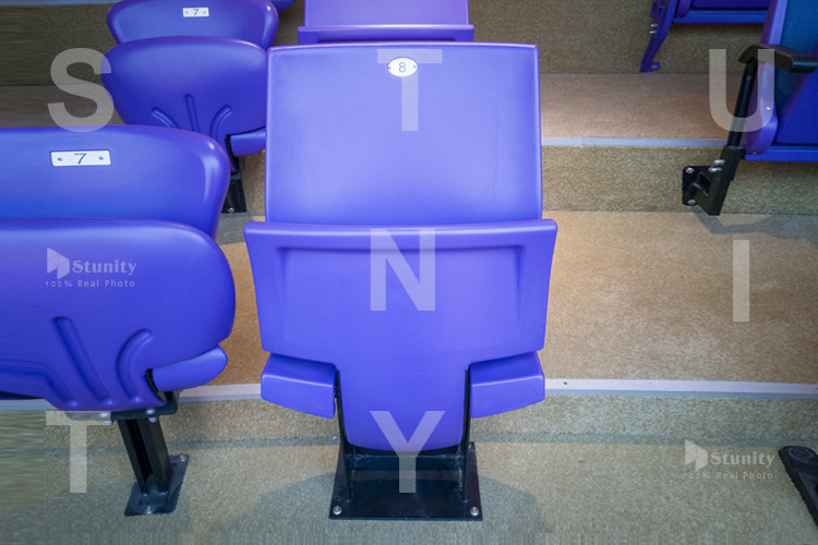 BS5852 Crib5 Plastic Stadium Seats For Basketball Stadium