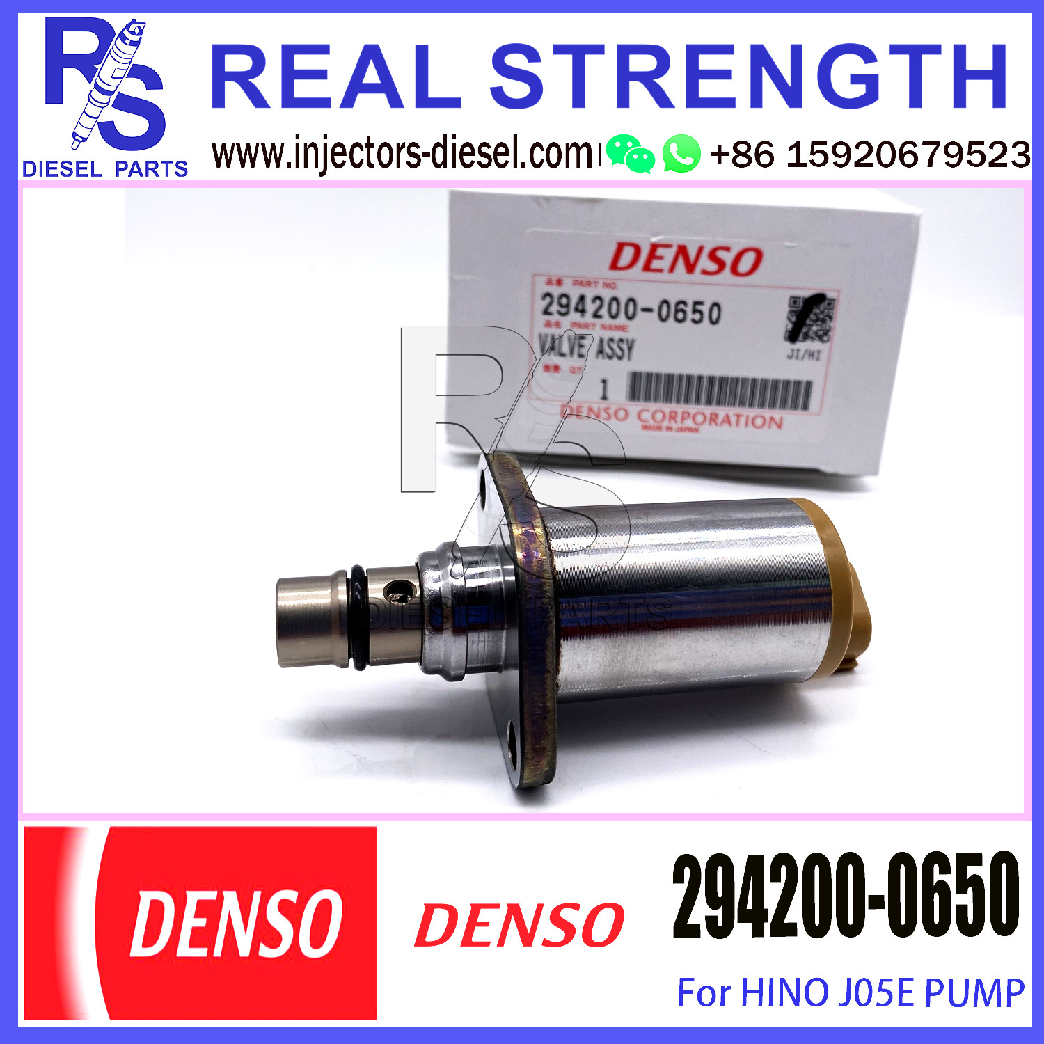 294200-0650 Injector Control Valve SCV Diesel Fuel Solenoid Valve