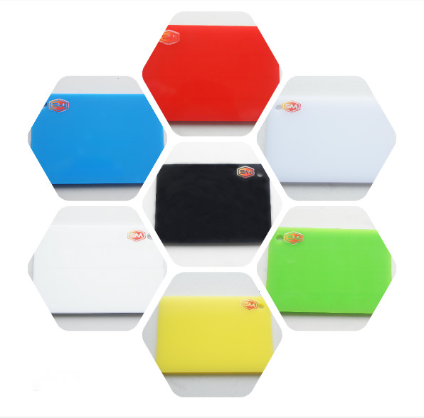 High Glossy White Customized 1.8mm 2.5mm Cast Colored Acrylic Sheet Plexiglass Panel