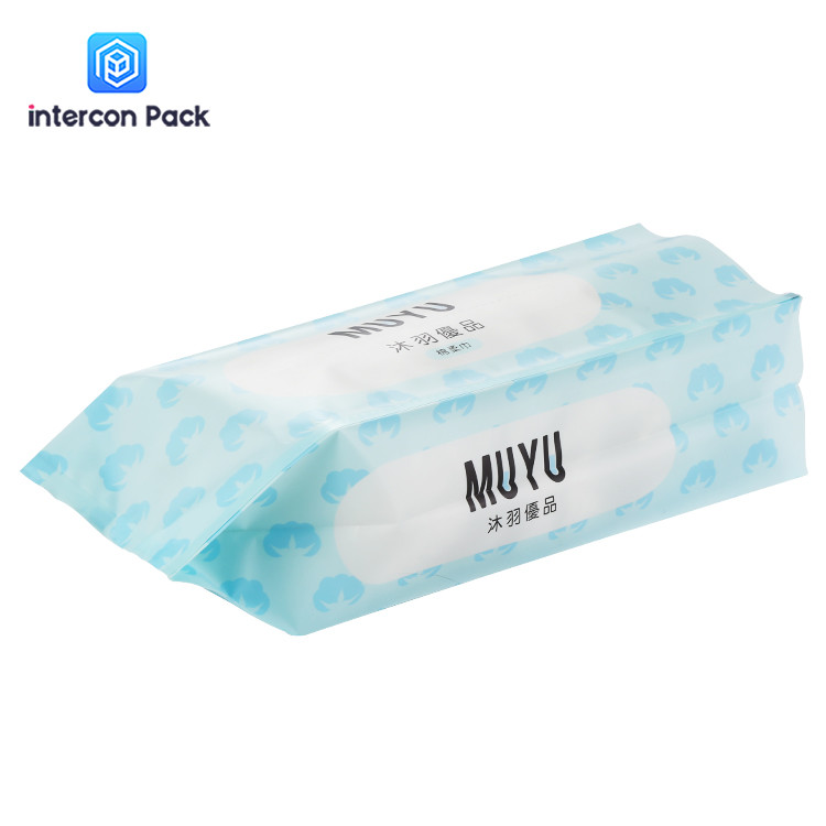 Disposable Towel Side Gusset Bag Recyclable Degradable 25x14cm