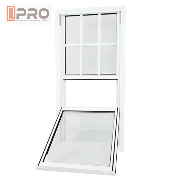 American Style Thermal Break Aluminium Import Casement Accessories Hung Window Glass Frame Horizontal swning single hung