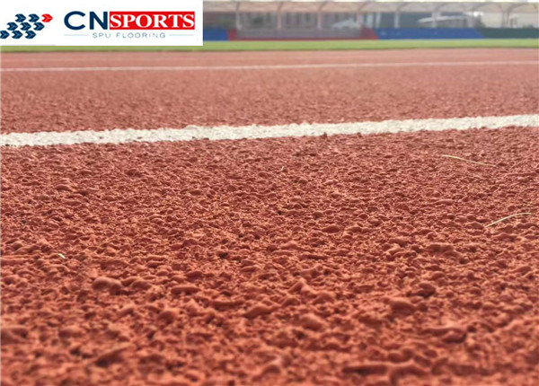 Buy cheap Full Pour Public Running Track , School Sports Running Track product