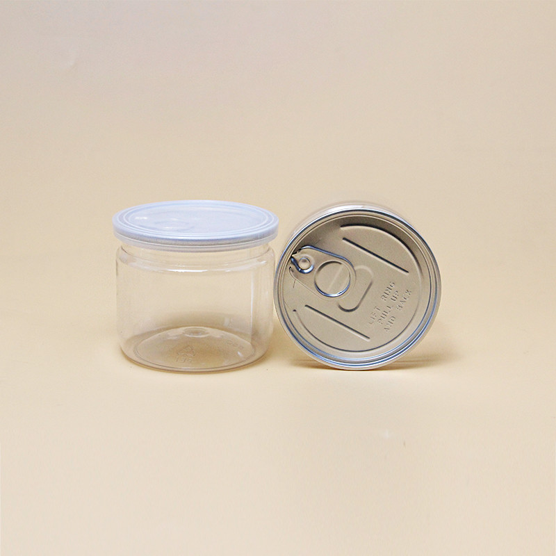 PET Plastic Can Plastic Jar Plastic Bottle For Food Storage