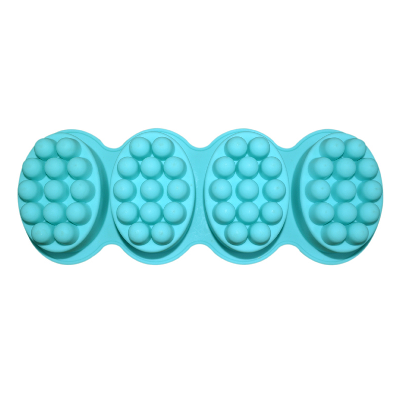 Diy Handmade Eco Friendly 4 Cavity Silicone Soap Molds Customized