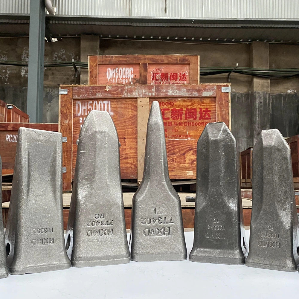 Excavator parts bucket tooth high strength stiff TEETH Removable Steel Tooth For Excavator