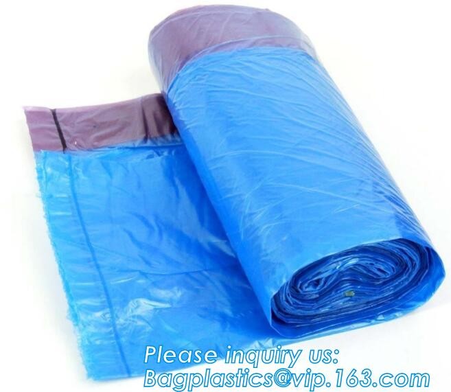 Ultra Strong Wastebasket Liners Bags for Home Waste Bin Kitchen Bathroom Office Car,Medium Trash Bags, Black Bin Liners