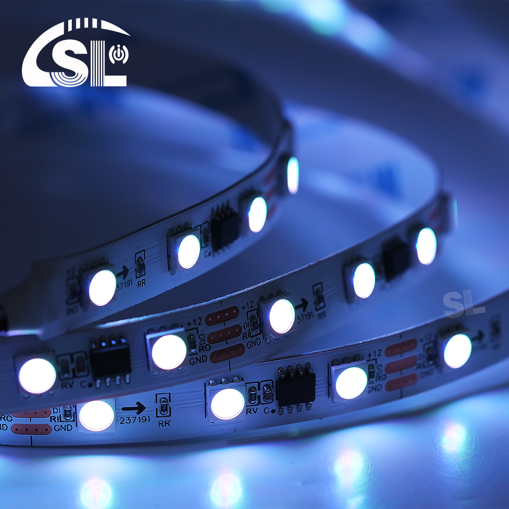 8mm 2811 60Ds DC12V RGB LED Light Strip for Ambience and Residential