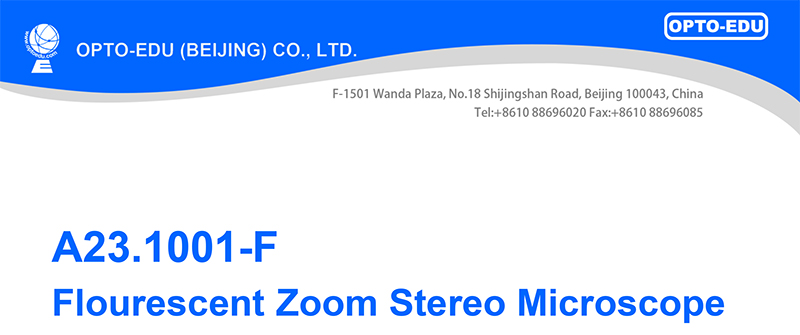 A23.1001-T LED Zoom Stereo Microscope With Digital Slr Camera