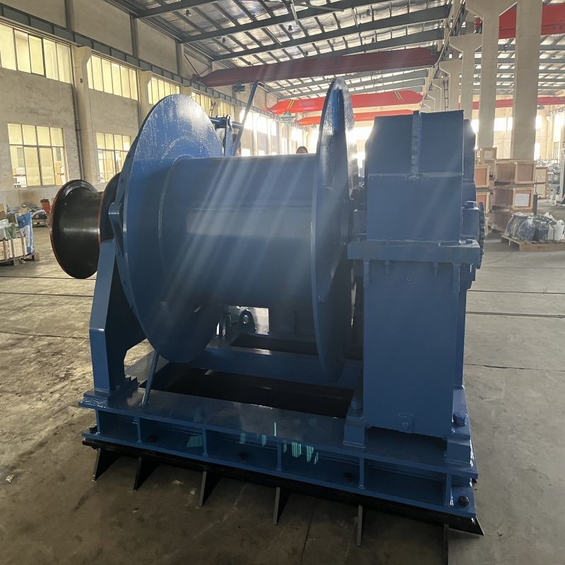 380V Electric Marine Winch 20m/Min 250m Wire Rope Ship Mooring Winch