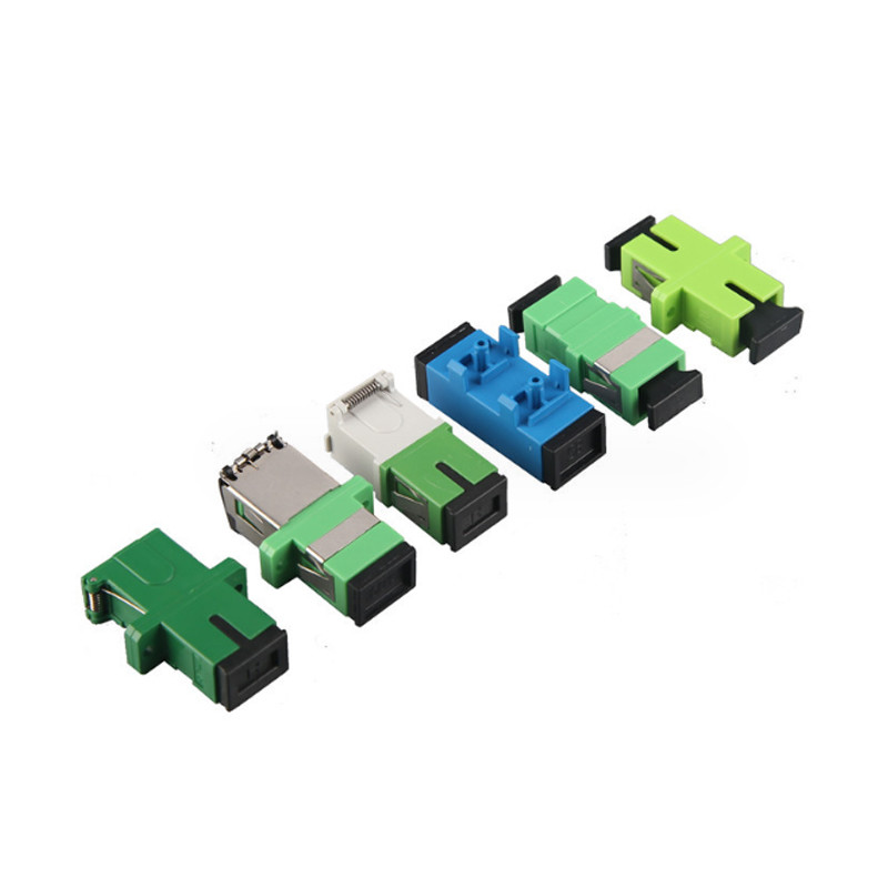 LC duplex single mode fiber optic sc to st adapter with Simplex Design
