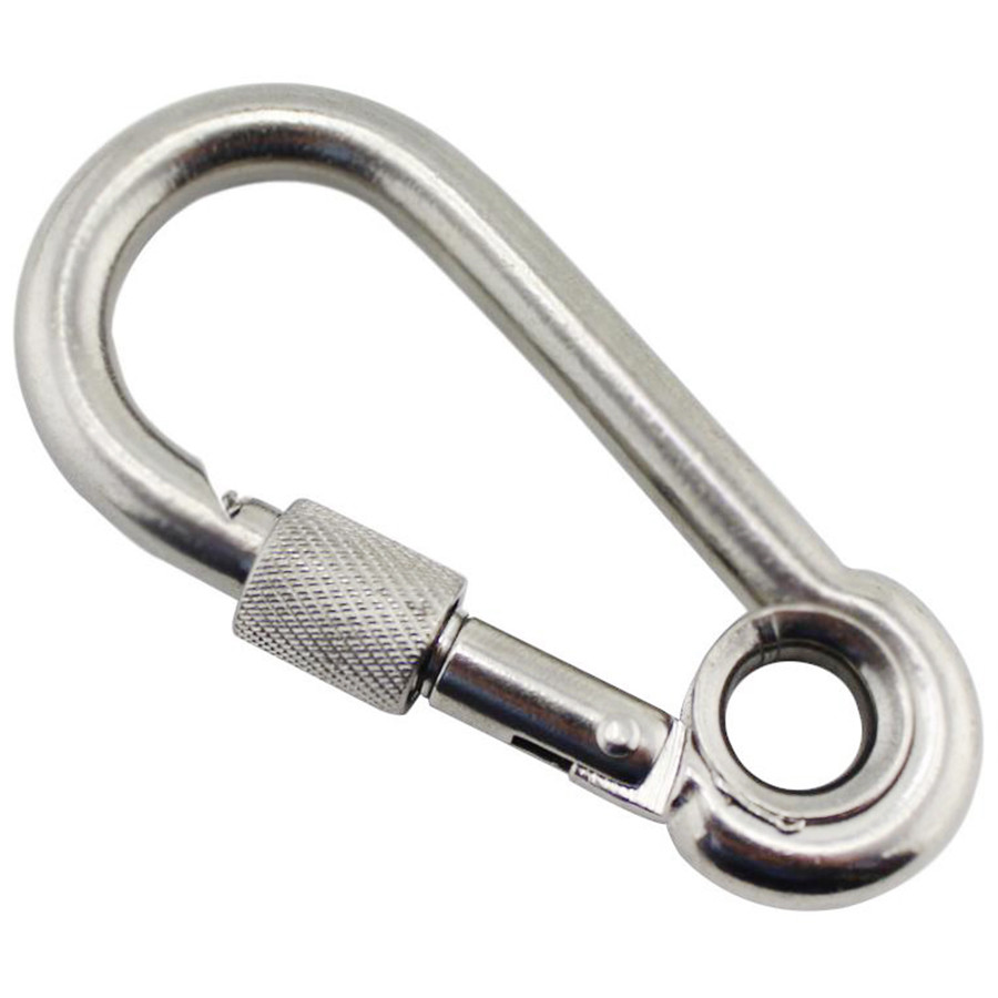 Hot Sales Stainless steel Ring and nut spring buckle
