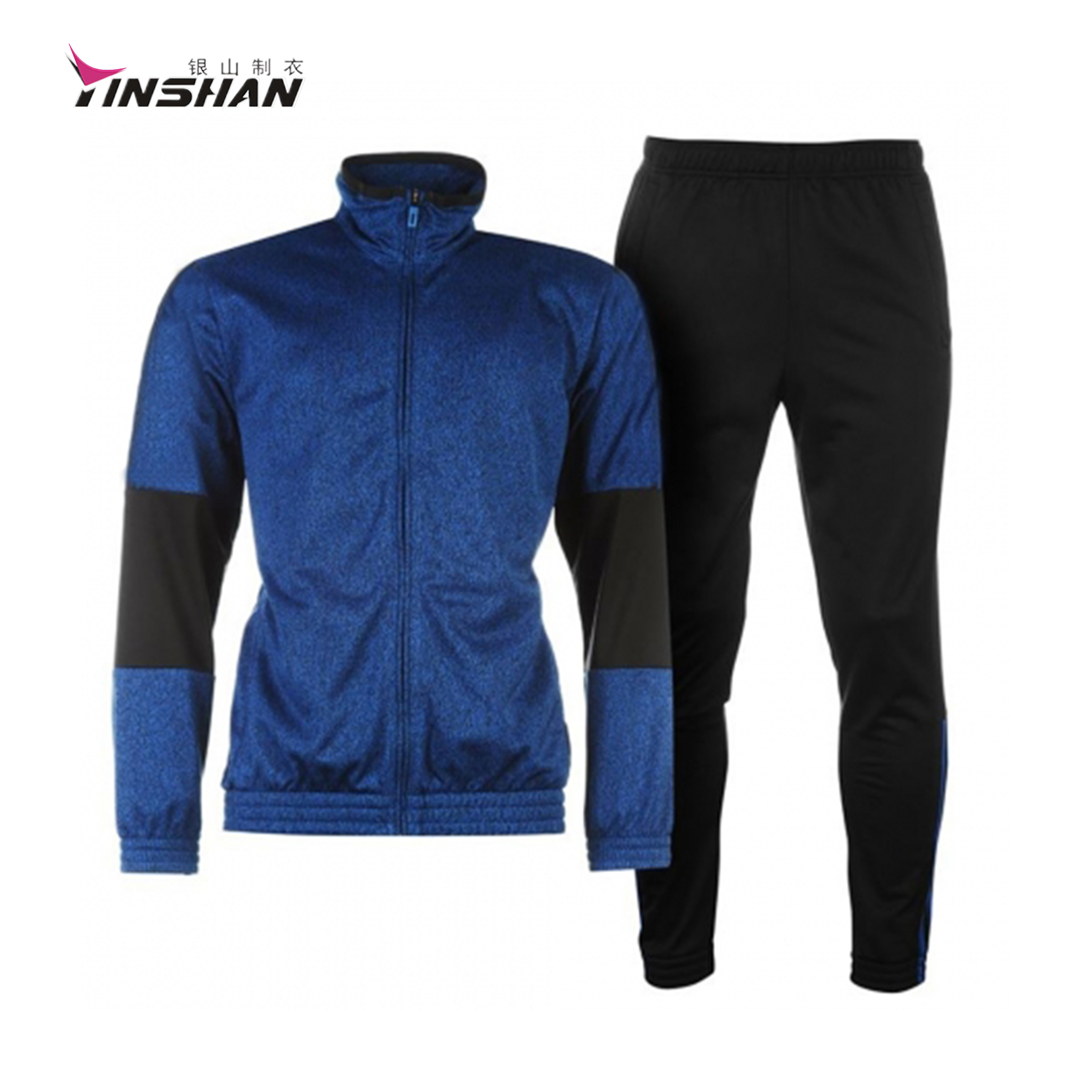 26. Custom Black 2024 Running Sports Wear Sweatsuit with Customized Material