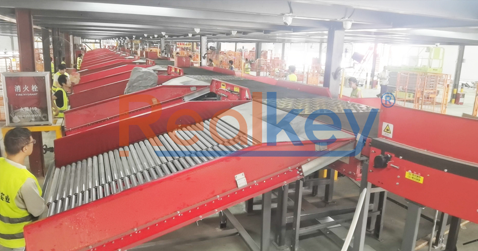 High Load Capacities Swivel Wheel Sorter Logistic Sorter Low Maintenance Reuirements