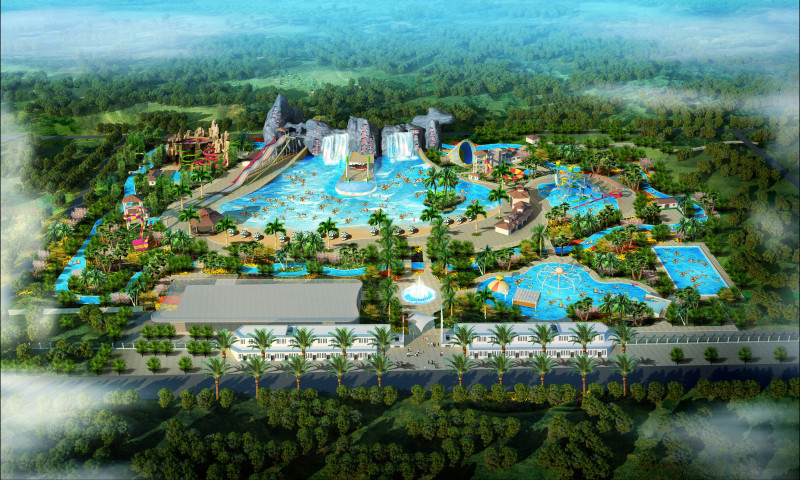 Safety Dynamic Water World Customized Water Park Project / Theme Aqua Park