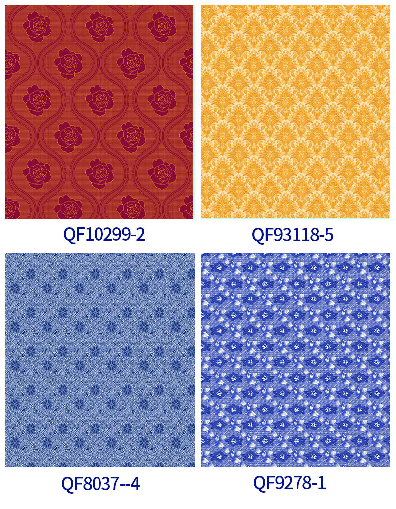 Antiodor Worsted Warp Knitted Polyester Mattress Fabric Printed In Various Patterns